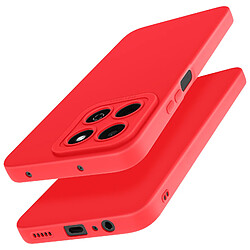 Avizar Coque Honor 200 Smart Silicone Rouge