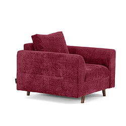 Avis Lisa design fauteuil velours Rune - Prune