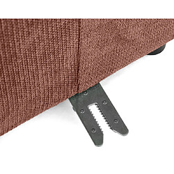 Avis Lisa design canapé droit Debbie 1 place - Rose