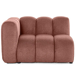 Acheter Lisa design canapé droit Debbie 1 place - Rose