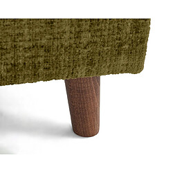 Lisa design canapé droit 3 places - Vert olive