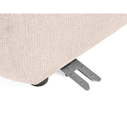 Avis Lisa Design Debbie - canapé modulable panoramique d'angle droit 7 places en tissu texturé