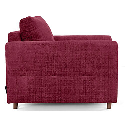 Acheter Lisa design fauteuil velours Rune - Prune