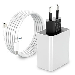 Sanag Chargeur secteur USB-C pour Google Pixel 5 - 30 W Chargeur secteur USB-C - 30 W - Power Delivery - Compatible Google Pixel, iPhone et Samsung