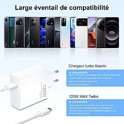 Acheter Sanag Chargeur secteur Ralig Charge pour Xiaomi 14 - 120 W
