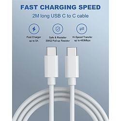 Sanag Chargeur USB-C pour Samsung Galaxy S24 - 45 W pas cher
