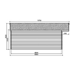 Avis Solid Abri de Jardin Montreux 5080x5080