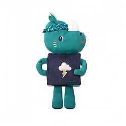 Lilliputiens Livre doudou Marius le rhinocéros