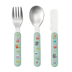 Petit jour paris Couverts enfant Peppa Pig - Multicolore