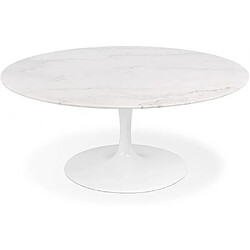 ICONIK INTERIOR Table à manger Tuli Marbre - 90cm