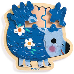 Djeco Puzzle en Bois Kipic 9 Pièces