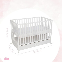 Avis Atb Berceau Lux bébé - Blanc