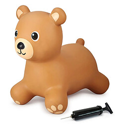 Jamara Ours animal rebondissant avec pompe