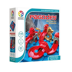 Smart games Jeu de logique Pagodes Jeu de réflexion - casse-tête logique - 1 joueur - dès 7 ans