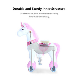 Ponycycle porteur licorne - Rose pas cher