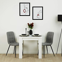 Homestyle4u Lot de 2 chaises salle à manger
