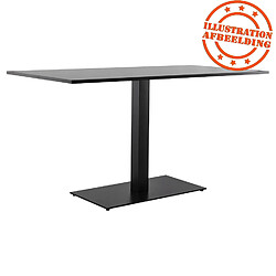 Alterego Pied de Table NERO XL