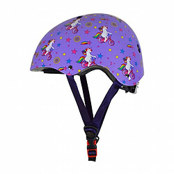 Kiddimoto Casque de vélo - violet motifs Licorne