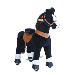 Ponycycle Poney à chevaucher enfant - Noir