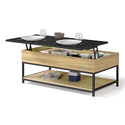 Idmarket MARKET - Table Basse Plateau Relevable BOSTON