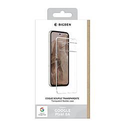 BIGBEN Coque Google Pixel 8a - Transparent