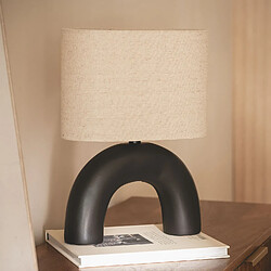 Ledkia Callie Lampe à Poser - Noir