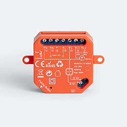 Avis Ledkia Interrupteur volet WiFi ZigBee - Orange