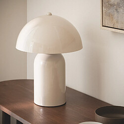 Ledkia Slink Lampe à Poser - Métal Beige