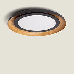 Ledkia Plafonnier Garter - Noir mat