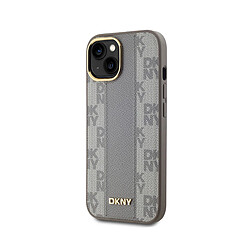 Avis DKNY Coque iPhone 15 - Beige