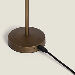 Ledkia Lampe à poser LED portable - Gris pas cher
