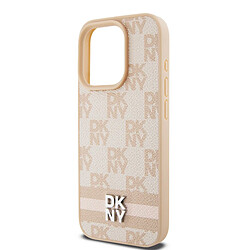 DKNY Coque Élégante pour iPhone 15 Pro Max - Rose
