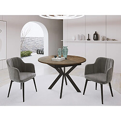 WFL GROUP Lily Table Extensible