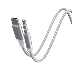 Avis Force Power Câble Audio USB-C vers Jack 3.5mm 1.2m Blanc