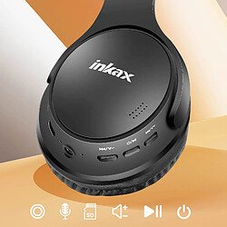Avis Inkax Casque Audio Bluetooth Pliable Noir
