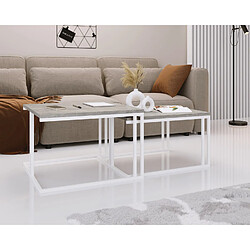 WFL GROUP Tables Gigognes Capri (2 éléments)