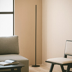 Ledkia Lampadaire LED Métal Meghri Noir 27W