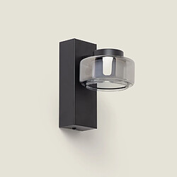 Ledkia Zisna Lampe Murale LED Salle de Bain - Noir