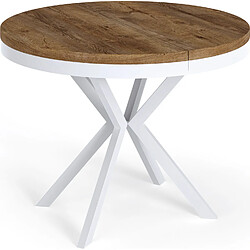 Wfl group Table à manger extensible Cloud - Chêne Lefkas