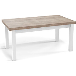 Wfl group Table à manger extensible - Chêne Sonoma