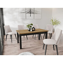 Wfl group Table à manger extensible - Chen Lancelot