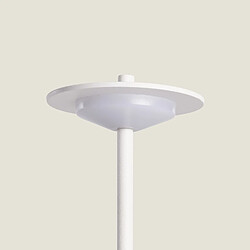 Ledkia Lampe à poser LED Estepona - Blanc pas cher