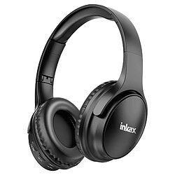 Inkax Casque Audio Bluetooth Pliable Noir