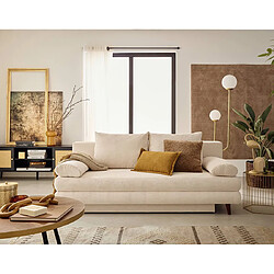 Bestmobilier canapé convertible 3 places - Beige