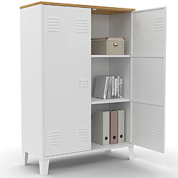 Idmarket Armoire basse ESTER