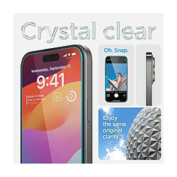 Avis Spigen Verre Trempé Pour iPhone 15 - Transparent