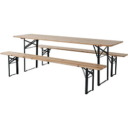 Ensemble table & chaises Habitat Et Jardin