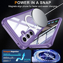Coque Magnétique Samsung Galaxy S24 FE - Violet pas cher