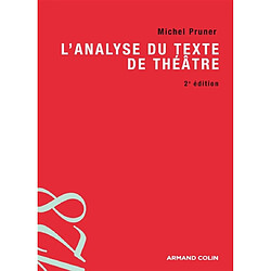 L'analyse du texte de théâtre