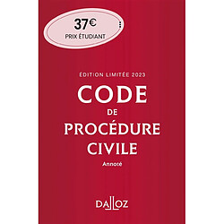 Code de procédure civile 2023, annoté · Occasion 